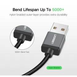 Ugreen - 24A MFi - USB to lightning - data cable - fast chargerCables