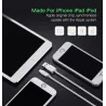Ugreen - 24A MFi - USB to lightning - data cable - fast chargerCables