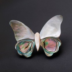 Shell butterfly - elegant broochBrooches