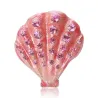 Coquille de cristal - broche élégante