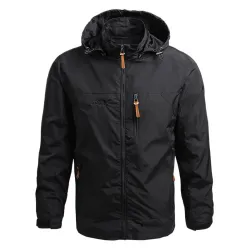 Coupe-vent homme à capuche - veste