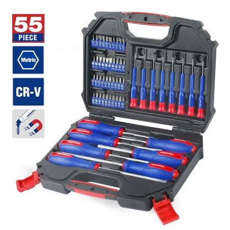 WORKPRO - precision screwdrivers set - bits - 55 piecesScrewdrivers