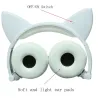 Kids headphones - LED - glowing cat ears - 3.5mm jackEar- & Headphones