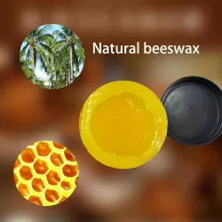 Cire d'abeille - pour meubles en bois - entretien / polissage - imperméable