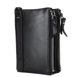 Portefeuille homme en cuir de vachette véritable