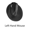 M618 - 2.4GHZ - mini souris verticale sans fil - Bluetooth 4 - double mode - rechargeable - silencieuse