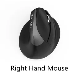 M618 - 2.4GHZ - mini souris verticale sans fil - Bluetooth 4 - double mode - rechargeable - silencieuse