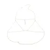 Tassel body chain / necklace - with crystalsNecklaces
