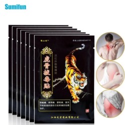 Sumifun - baume du tigre - patchs analgésiques - muscles dos/cou/articulations - 100 pièces