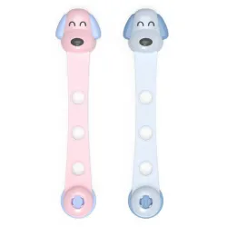 Serrure de sécurité multifonctionnelle pour meubles - protection des doigts - 4 pièces