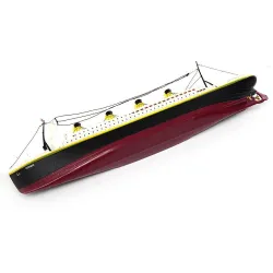 NQD 757 1/325 2.4G 80cm - Bateau RC Titanic - bateau électrique avec lumière - jouet RTR