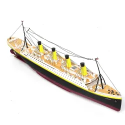 NQD 757 1/325 2.4G 80cm - Bateau RC Titanic - bateau électrique avec lumière - jouet RTR