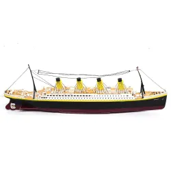 NQD 757 1/325 2.4G 80cm - Bateau RC Titanic - bateau électrique avec lumière - jouet RTR