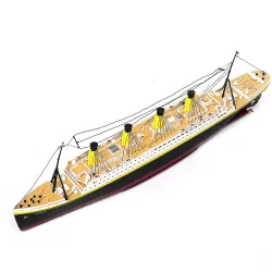 NQD 757 1/325 2.4G 80cm - Bateau RC Titanic - bateau électrique avec lumière - jouet RTR