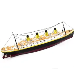 NQD 757 1/325 2.4G 80cm - Bateau RC Titanic - bateau électrique avec lumière - jouet RTR