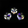 X - Cube lumineux à 6 faces - prisme en verre - lentille optique