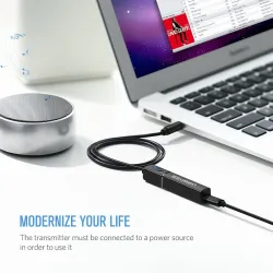 Ugreen - 4.2 for TV headphones PC APTX 3.5mm Aux - Bluetooth 5.0 - adapter - transmitterAudio