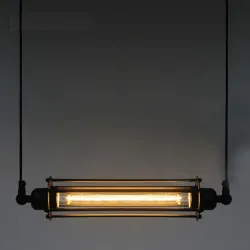 Industrial style - vintage iron ceiling lampCeiling lights
