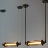 Industrial style - vintage iron ceiling lampCeiling lights