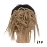 Faux chignon - chouchou élastique avec cheveux synthétiques - perruque