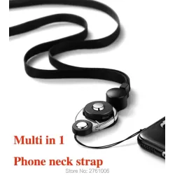 Support de téléphone - avec tour de cou / boucle anneau - détachable