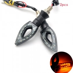 Clignotants LED pour moto - étanches - 2 pièces
