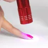 9 LED - lampe torche UV - mini sèche-ongles rapide