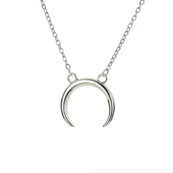 Half moon pendant necklaceNecklaces
