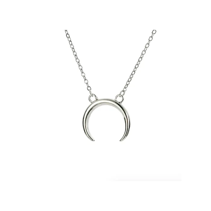 Half moon pendant necklaceNecklaces