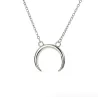 Half moon pendant necklaceNecklaces