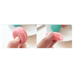 Range bijoux - boite de rangement - forme mini macarons