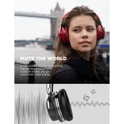 COWIN E7 - casque sans fil - casque avec microphone - antibruit - Bluetooth