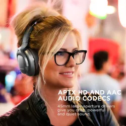 COWIN E9 - casque Bluetooth sans fil - avec microphone - suppression active du bruit hybride