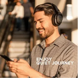 COWIN E9 - casque Bluetooth sans fil - avec microphone - suppression active du bruit hybride