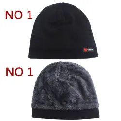 Knitted warm beanie - brimless - unisexHats & Caps