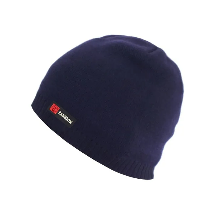 Knitted warm beanie - brimless - unisexHats & Caps