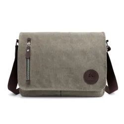 Sac bandoulière rectangulaire en toile