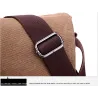 Sac bandoulière rectangulaire en toile