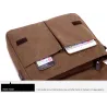 Sac bandoulière rectangulaire en toile
