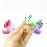 Flacon de parfum en verre - contenant vide - avec atomiseur - forme tête de mort - 8ml