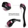 Derma roller - micro aiguilletage - aiguille en titane - pour visage/cou