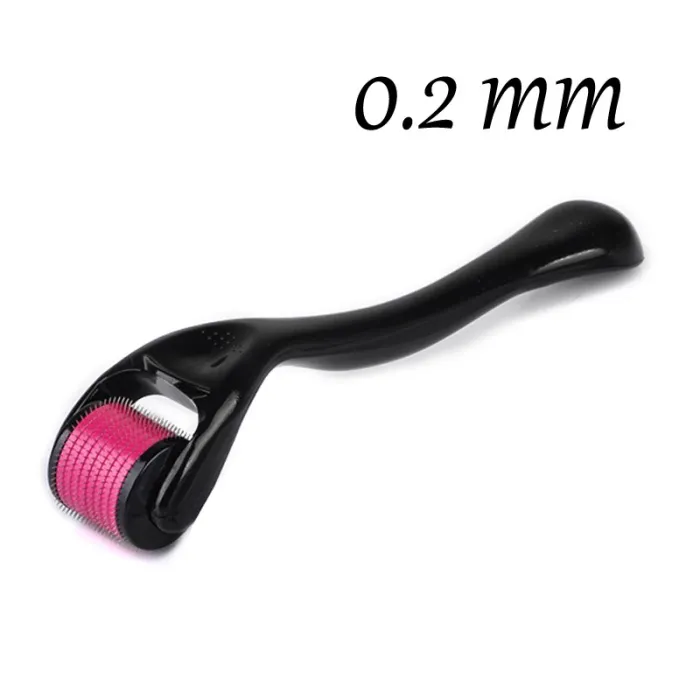 Derma roller - micro aiguilletage - aiguille en titane - pour visage/cou