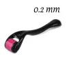 Derma roller - micro aiguilletage - aiguille en titane - pour visage/cou
