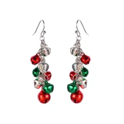 Christmas motifs earrings - snowman - Christmas tree - snowflakesEarrings
