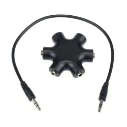 Répartiteur audio jack 3,5 mm - 1 à 5