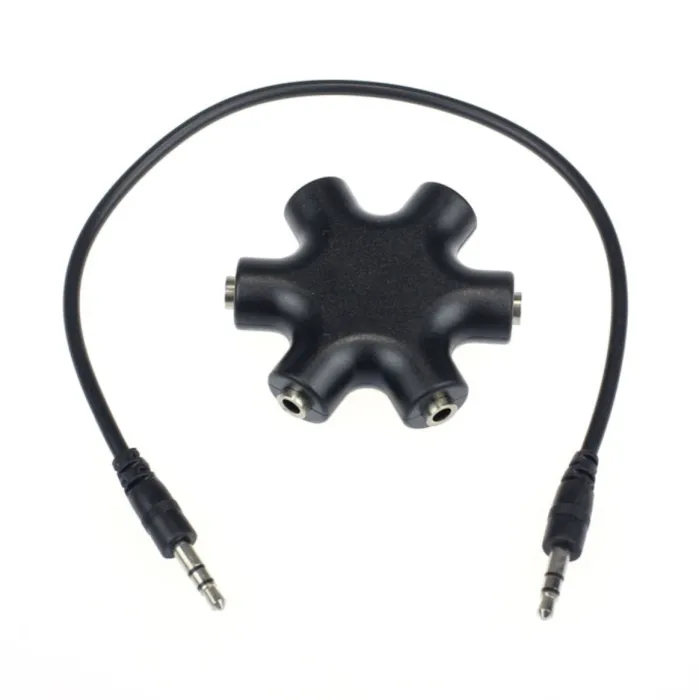 Répartiteur audio jack 3,5 mm - 1 à 5