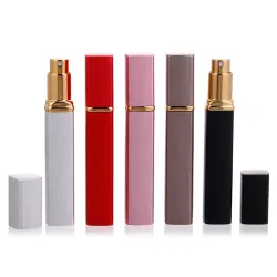 Flacon de parfum en métal - avec atomiseur spray - 12 ml