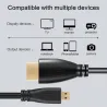 Micro HDMI to HDMI cable - V1.4 - 1080P - ultra HDCables