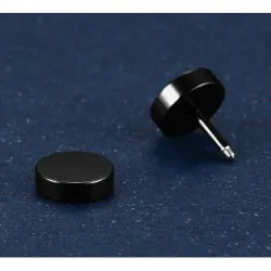 Round dumbbell - stainless steel earringsEarrings