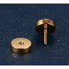 Round dumbbell - stainless steel earringsEarrings